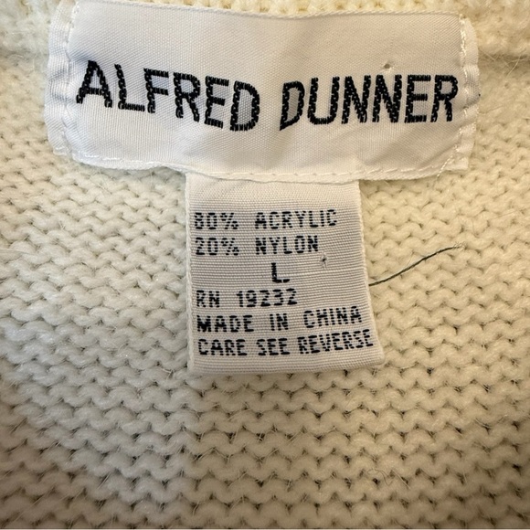 Alfred Dunner Grandma Sweater Size L - Picture 3 of 3